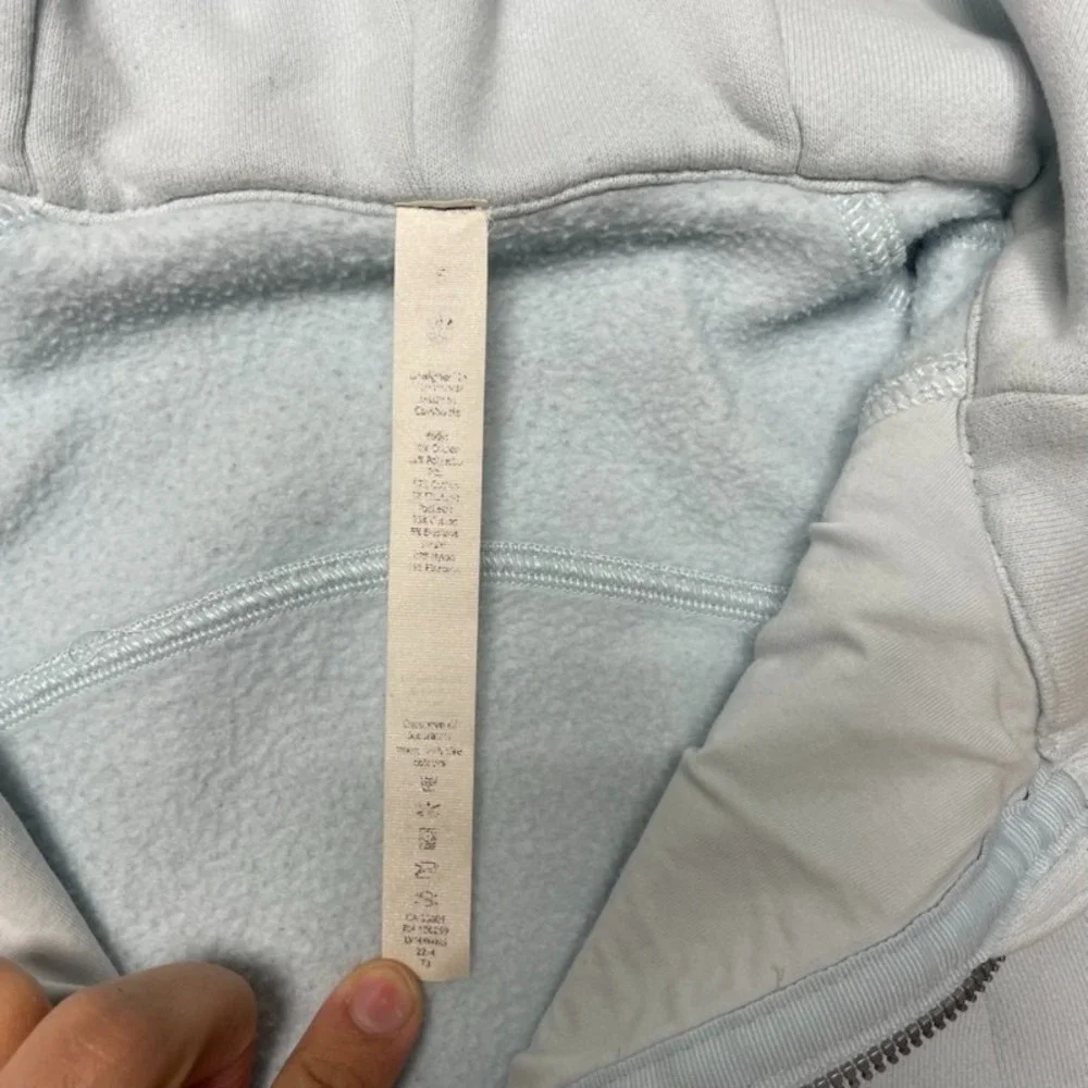 Lululemon Scuba Full-Zip Hoodie classic athletic sweater womens Sz 6 - Picture 13 of 14